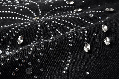 PURPLE Shorts Crystals 5103