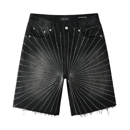 PURPLE Shorts Crystals 5104