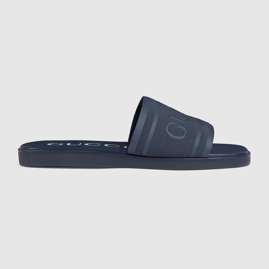 GUCCI Men's slide sandal with tonal logo