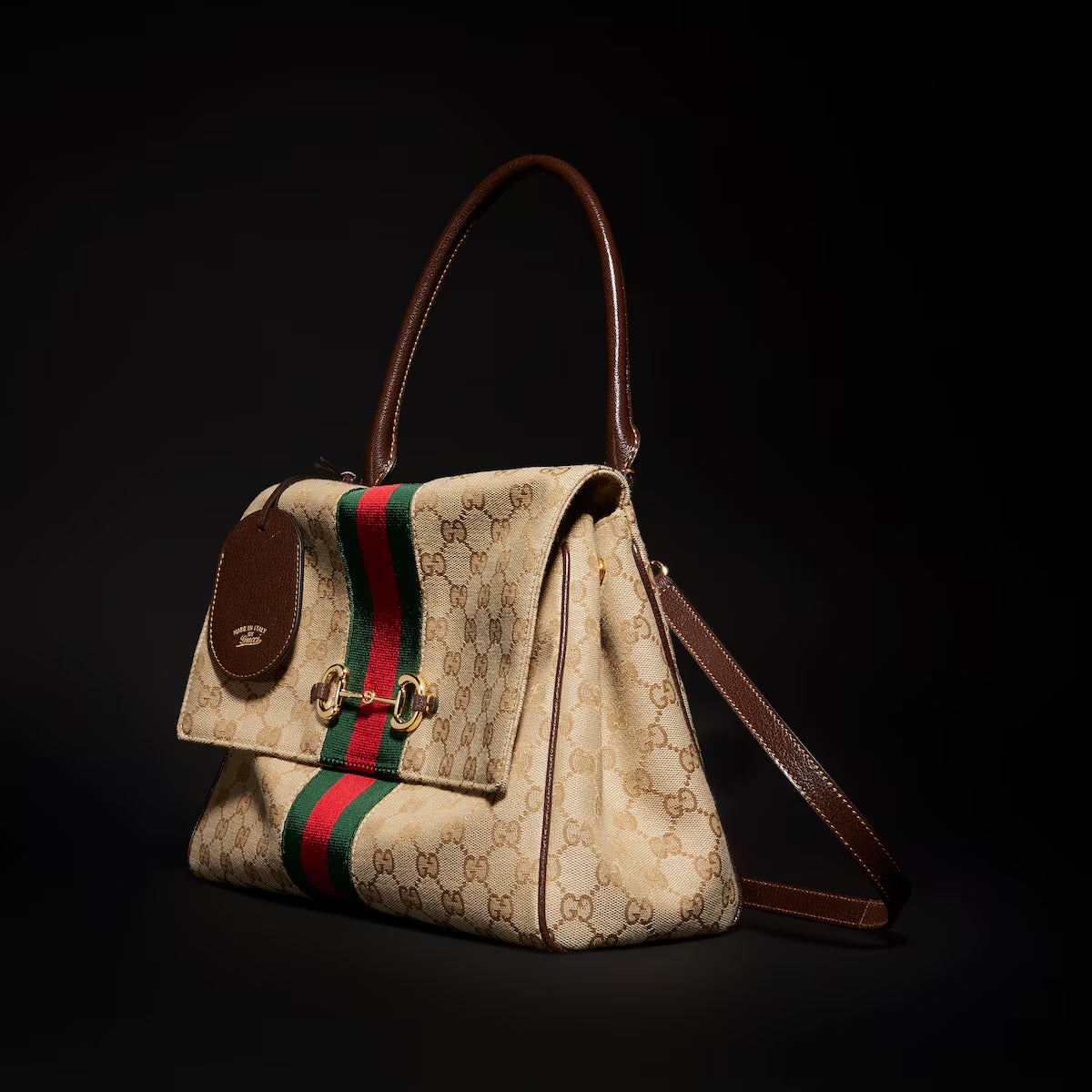 GUCCI Paparazzo medium top handle bag