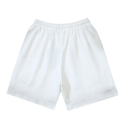 Hellstar Flame Shorts White Black